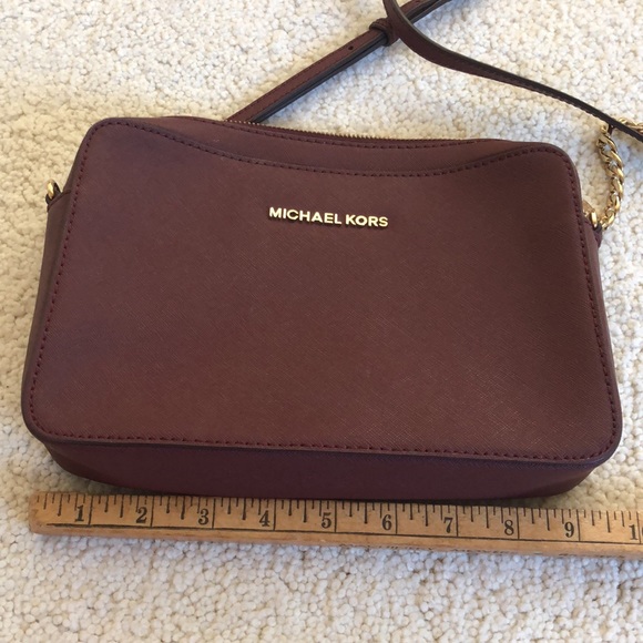 Michael Kors  jet set east west Saffiano leather crossbody bag - Picture 12 of 15